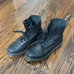 Dr. Martens Black Leather Boots